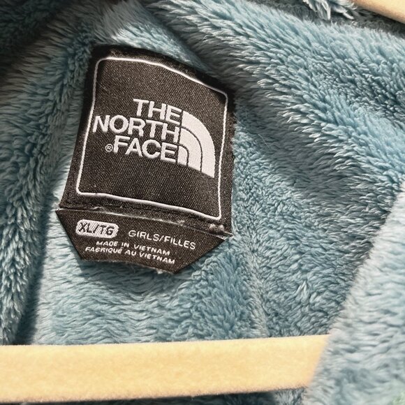 The north face fuzzy jacket teal - Picture 7 of 8